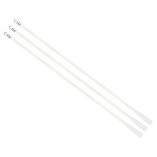 3Pcs 26" Blinds Wand Replacement, Blinds Tilt Wand with Hook and Grip, White