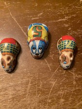 Tin Litho Dogs 3 Toys