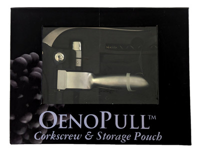 Oenophilia Oenopull Corkscrew with Storage Pouch (Open Box)