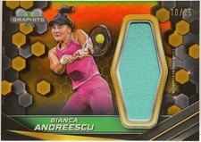 Bianca Andreescu 10/25 Patch Topps Tennis Graphite 2024