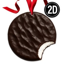 York Peppermint Pattie Acrylic Christmas Ornament Chocolate Mint Candy Gift 198