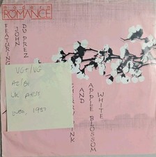 Modern Romance Cherry Pink And Apple Blossom White Vinyl Record 7" VG+/VG K19245