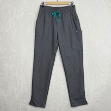 FIGS Yola Skinny Scrub Pants Womens S Graphite NWT High Waisted W20SW2031