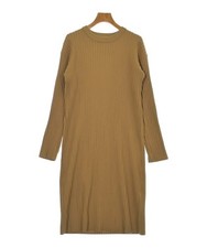 Mila Owen Dresses Camel 0(Approx. S) 2200663623082