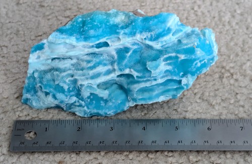 XL Vivid Blue Smithsonite - size is RARE!