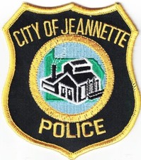 City of Jeannette Police Pennsylvania PA Patch 