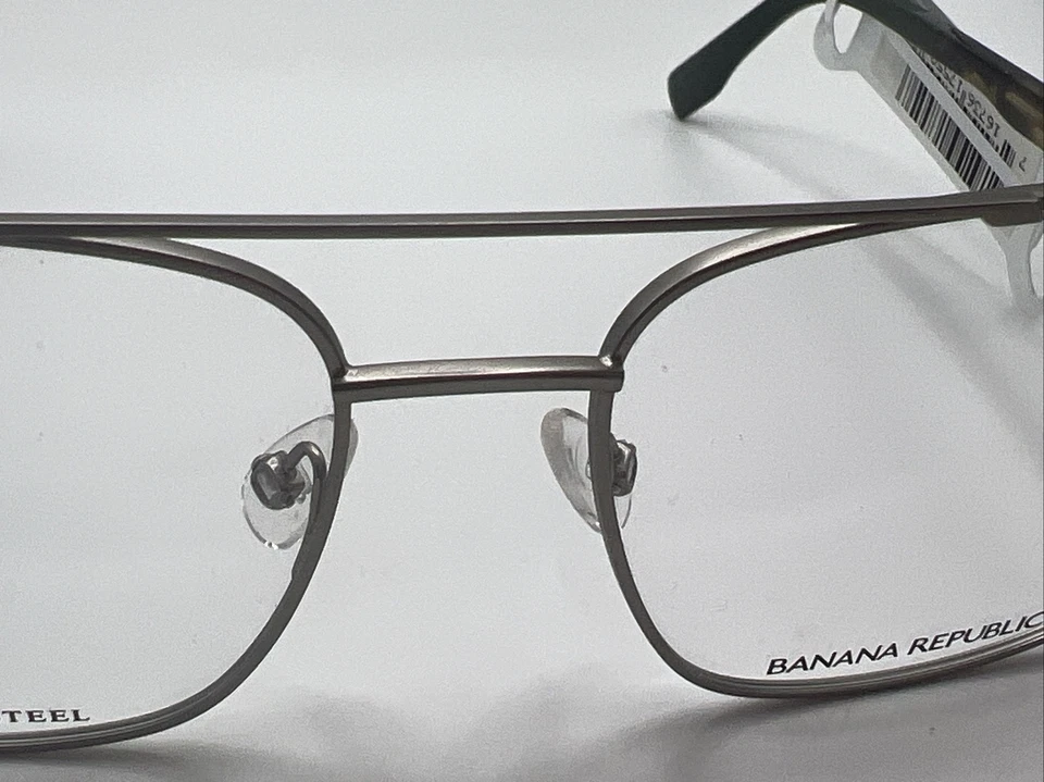 Monturas de gafas Banana Republic DAX 145 55/17 mate rutenio para hombre WW143 Foto 3 de 4