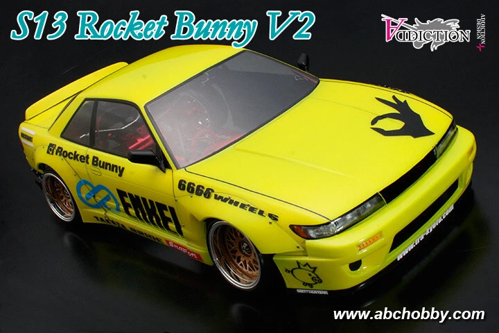 ABC-Hobby 66174/67174 1/10 Nissan Silvia S13 Rocket Bunny V2 - Bild 3 von 4
