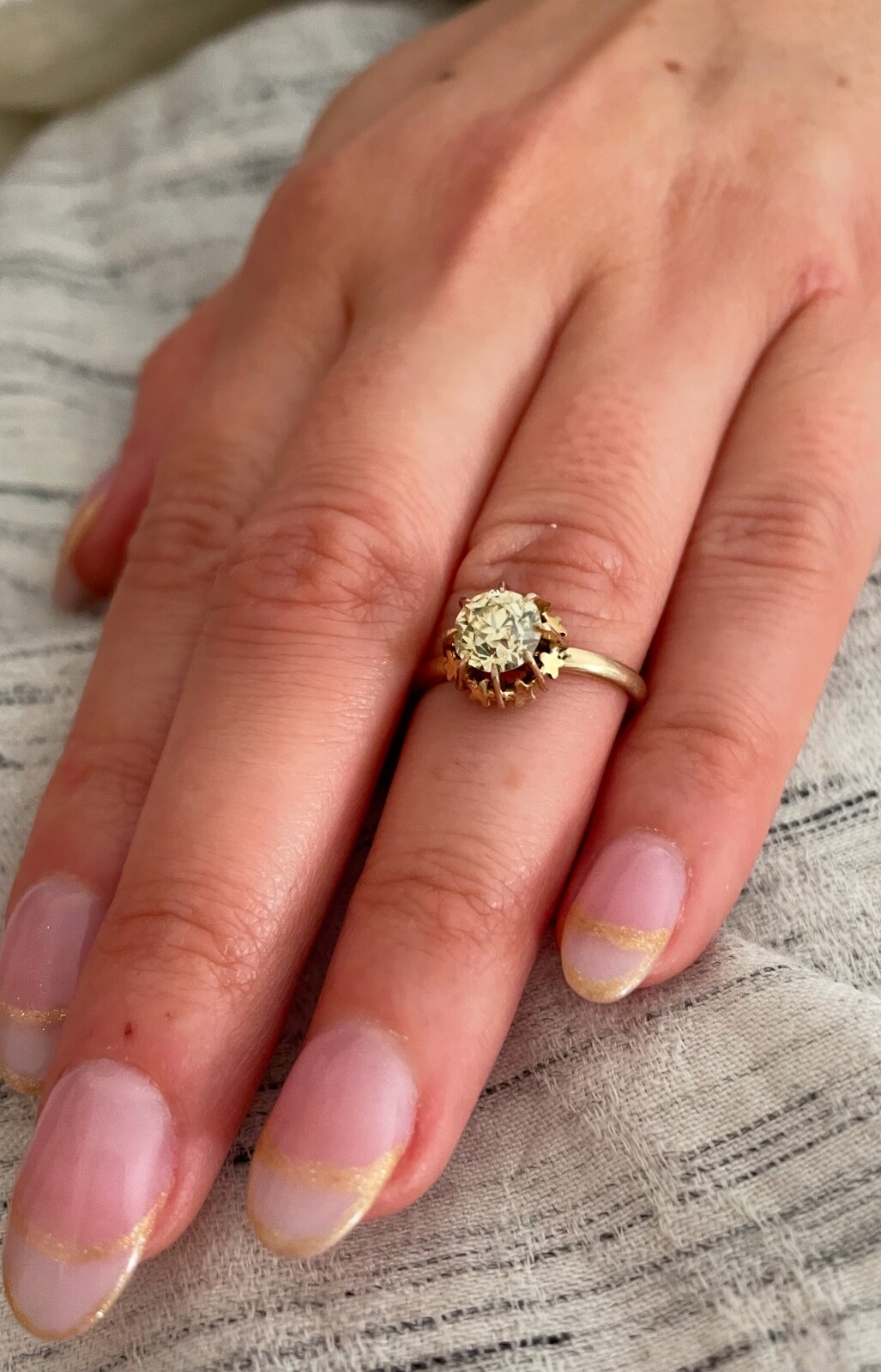 antique wedding ring - image 1