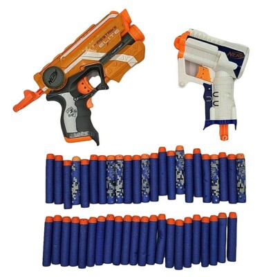 Nerf N Strike Elite Firestrike Lazer Light and Dart Elite Triad Guns & 45 Darts