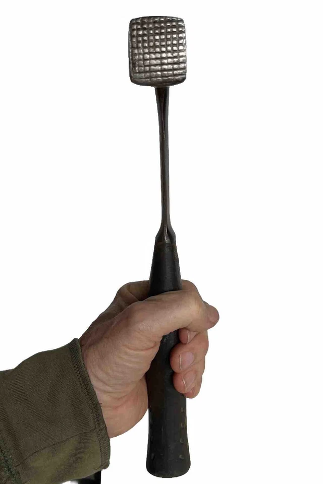 ESTWING E3-CA HECHO EN EE. UU. - EMPUÑADURA DE COJÍN ACERO MACIZO FRESADO CARA TEJA ESCOTILLA Foto 2 de 4