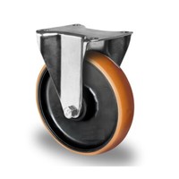 Schwerlastrollen 160 Mm Pu Rad Transportrollen Lenkrolle Bockrolle Bremse Rolle