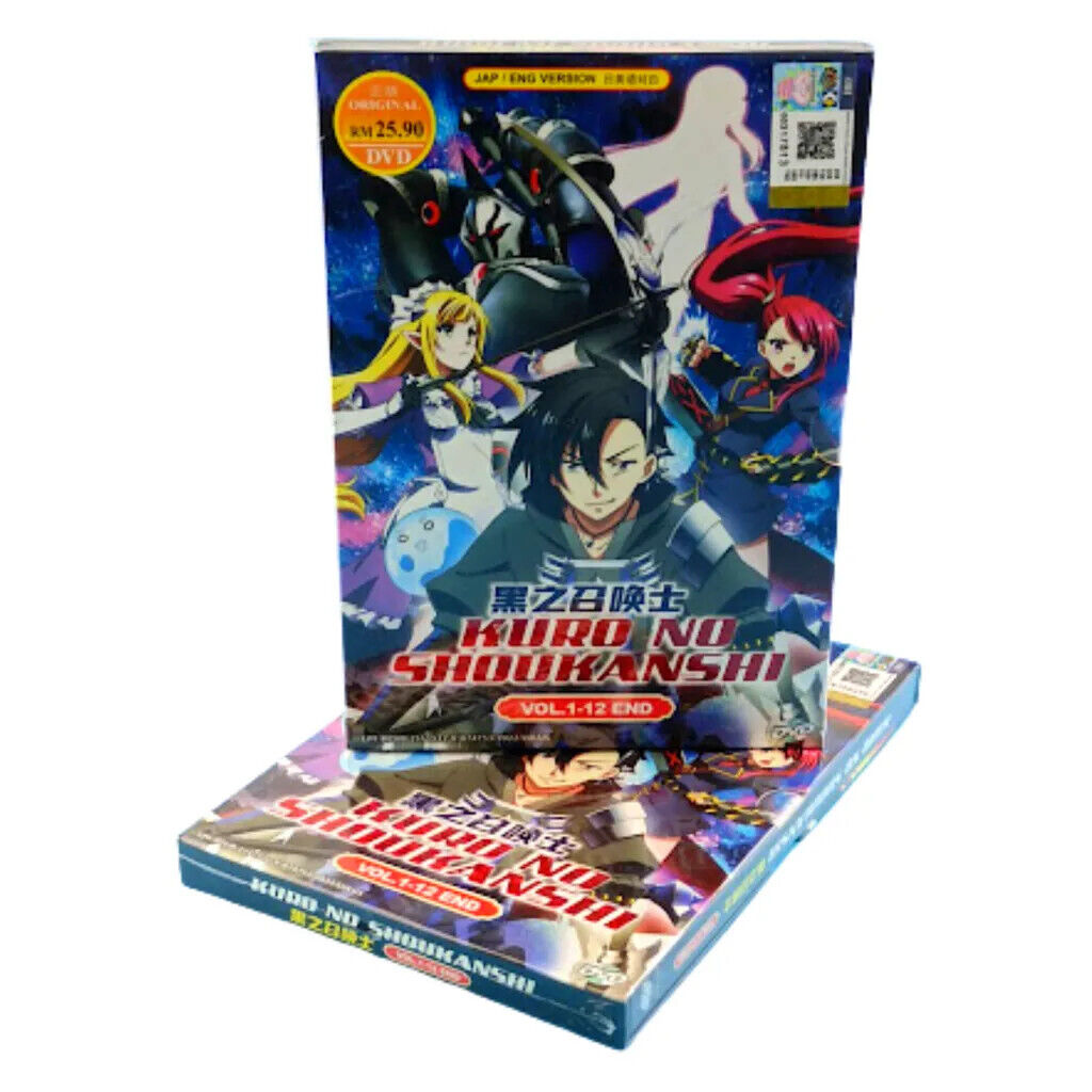 DVD ANIME KURO no Shoukanshi / Black Summoner (Vol. 1-12 End