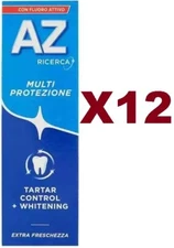 12 PCS AZ TOOTHPASTE PASTE TARTAR CONTROL + WHITENING MULTI PROTECTION 85ml