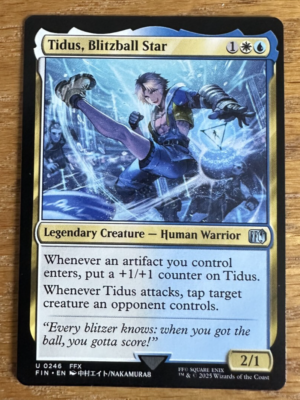 MTG Final Fantasy, Tidus, Blitzball Star