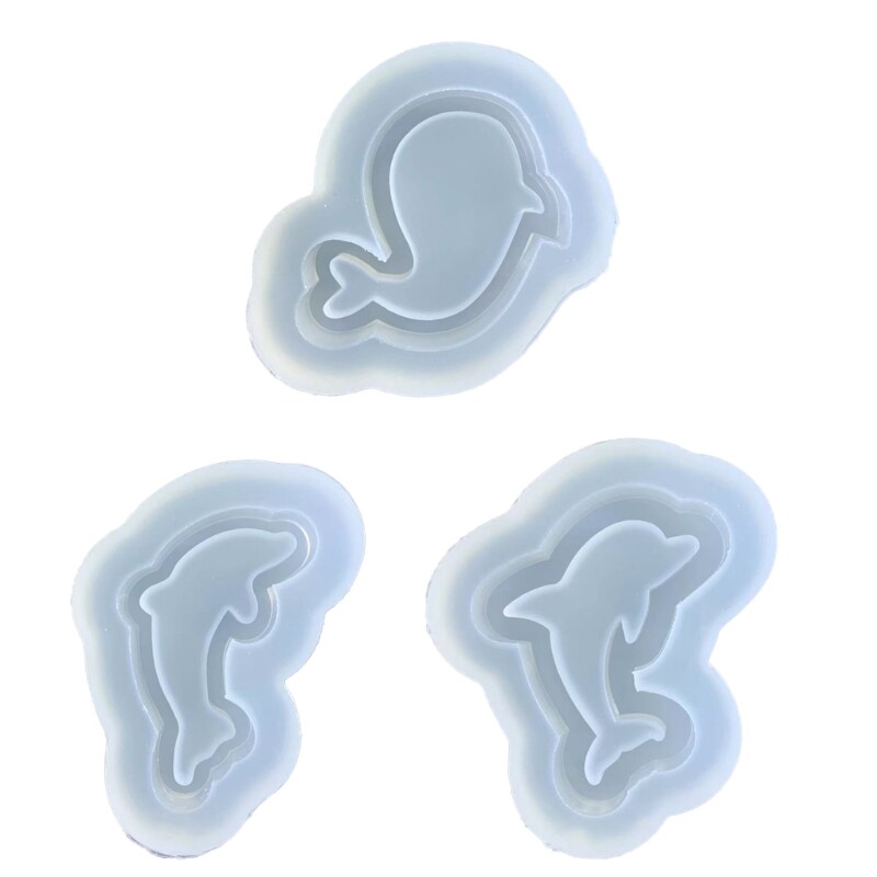 Epoxy Resin Shaker Mold for Jewelry Making - Silicone Pendant Casting Mold  