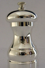 MULINO MACINAPEPE INGLESE ARGENTO MASSICCIO PENTOLA ELEGANTE 2006 178g