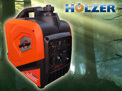 HOLZER Inverter Stromerzeuger H2000i Generator 2000W / USB / parallel Schaltung