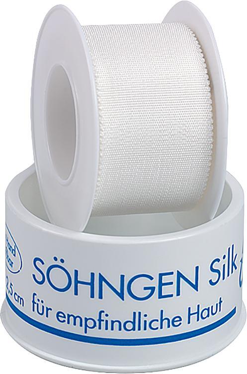 Söhngen Silk-Heftpflaster auf der Rolle 2,5cmx5m