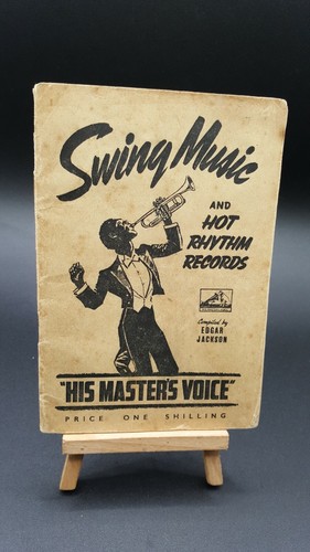 1940 SWING MUSIC Hot Rhythm Records Edgar Jackson HMV 78rpm Band Guide