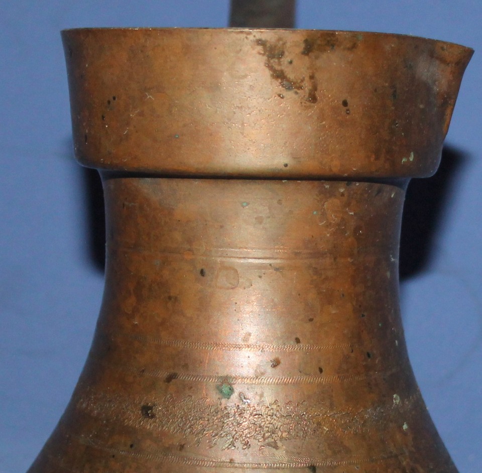 ANTIQUE HAND MADE COPPER TURKISH COFFEE POT eBay