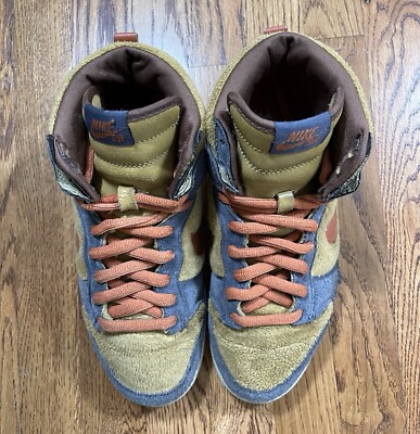Nike SB Dunk High Papa Bear 313171-781 2006 Men's Size 10 Nike SB Dunk High Papa Bear 313171-781 2006 Men's Size 10