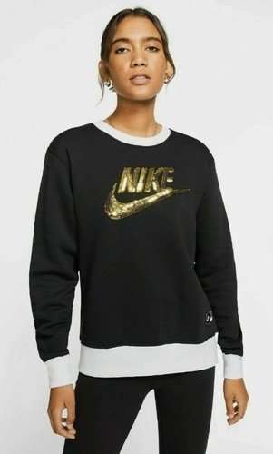 nike sportswear icon clash women's fleece crew