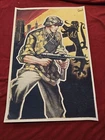 WW2 WWII German ELITE CAMO STEEL HELMET SOLDIER w MG GUN Military Poster Print