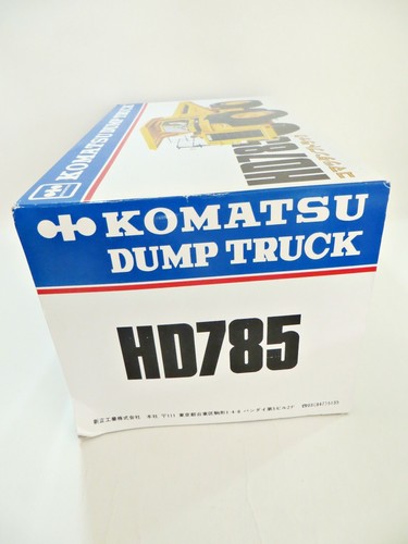 Camión de volteo Komatsu HD785"" 1:45. Sin usar en caja/en caja. RARO. (SHINSEI). - Imagen 11 de 11