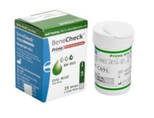 BENECHECK Prime Blood Uric Acid Test Strips 1 Box(25 Strips)
