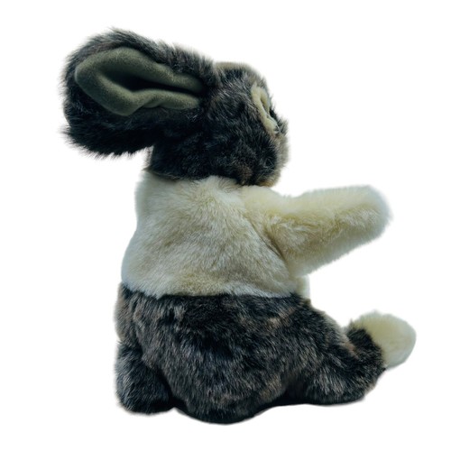 Folkmanis Baby Dutch Rabbit 10” Full Body Hand Puppet Plush Animal Toy Realistic - Picture 4 of 6