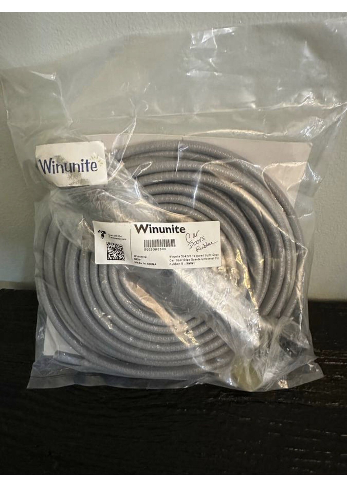 Car Door Edge Guards, 324/5Ft Winunite No Glue Universal Fit U Shape