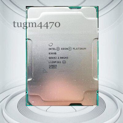 Intel Xeon Platinum 8369b CPU Processor OEM 2.90ghz 32-core 48mb 270w lga-4189