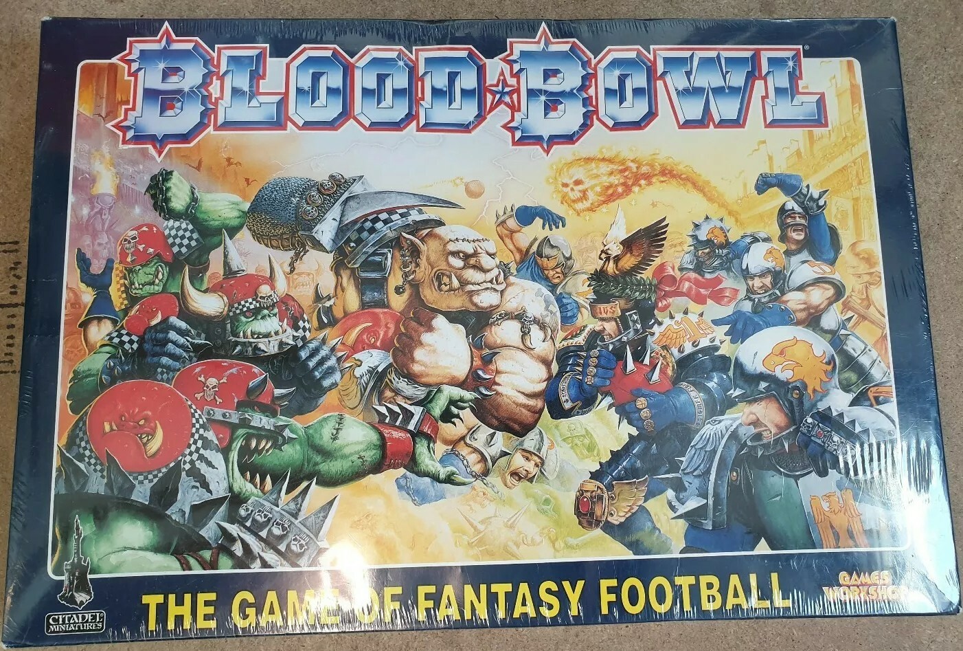 GAMES CITADEL BLOOD BOWL BOARD GAME VINTAGE WARHAMMER NEW