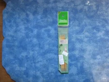 CHIAOGOO DOUBLE POINT PREMIUM BAMBOO 5" KNITTING NEEDLES SIZE 5 NIP B