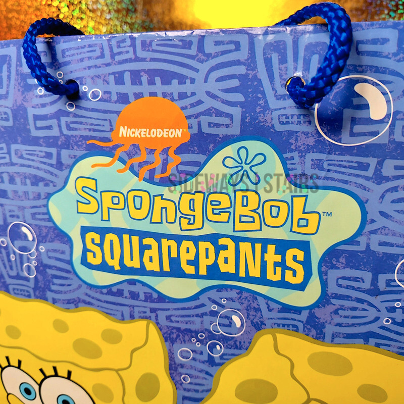 2001 SPONGEBOB SQUAREPANTS GIFT BAG Bring It Around Town bubble