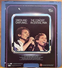 CBS - CED DISC - SIMON & GARFUNKEL - THE CONCERT IN CENTRAL PARK - CED
