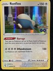 Carte Pokémon Go Holo Rare FR Ronflex 055/078 NM / Neuf
