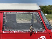 VW T2 Bay Window Just Kampers Cab Door Window Fly Screen Mesh Mosquito Net