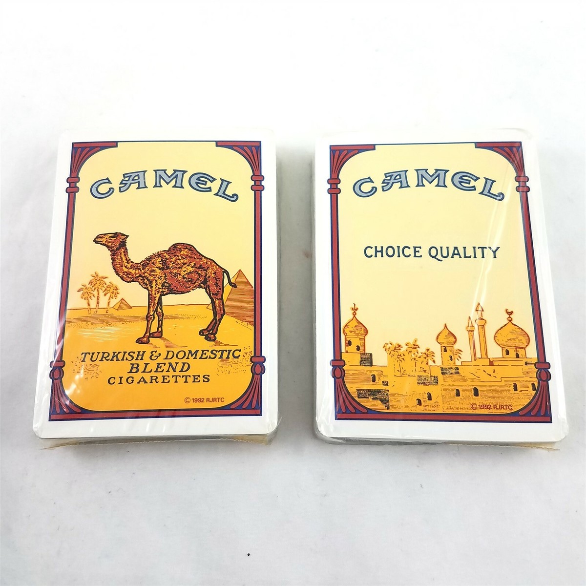 Vintage 1990s Camel Cigarettes Casino Tin Poker Set 80th
