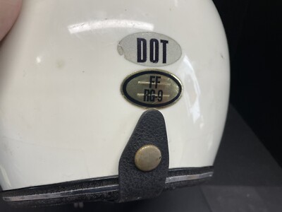 Vintage Grant 1960-70's FF RG-9 D.O.T Motorcycle Full Face Helmet