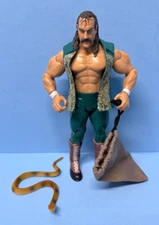 JAKE THE SNAKE ROBERTS FIGURE WWE JAKKS CLASSIC SUPERSTARS SERIES WRESTLING RARE
