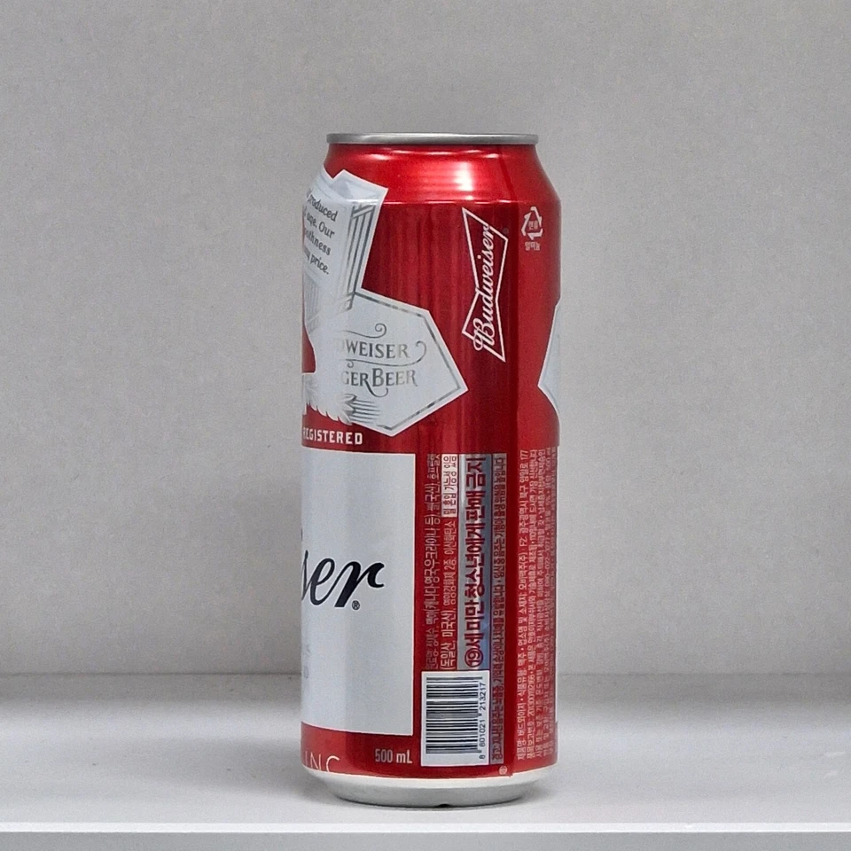 Пустая пивная банка Budweiser's.  BudX - Изображение 2 из 4