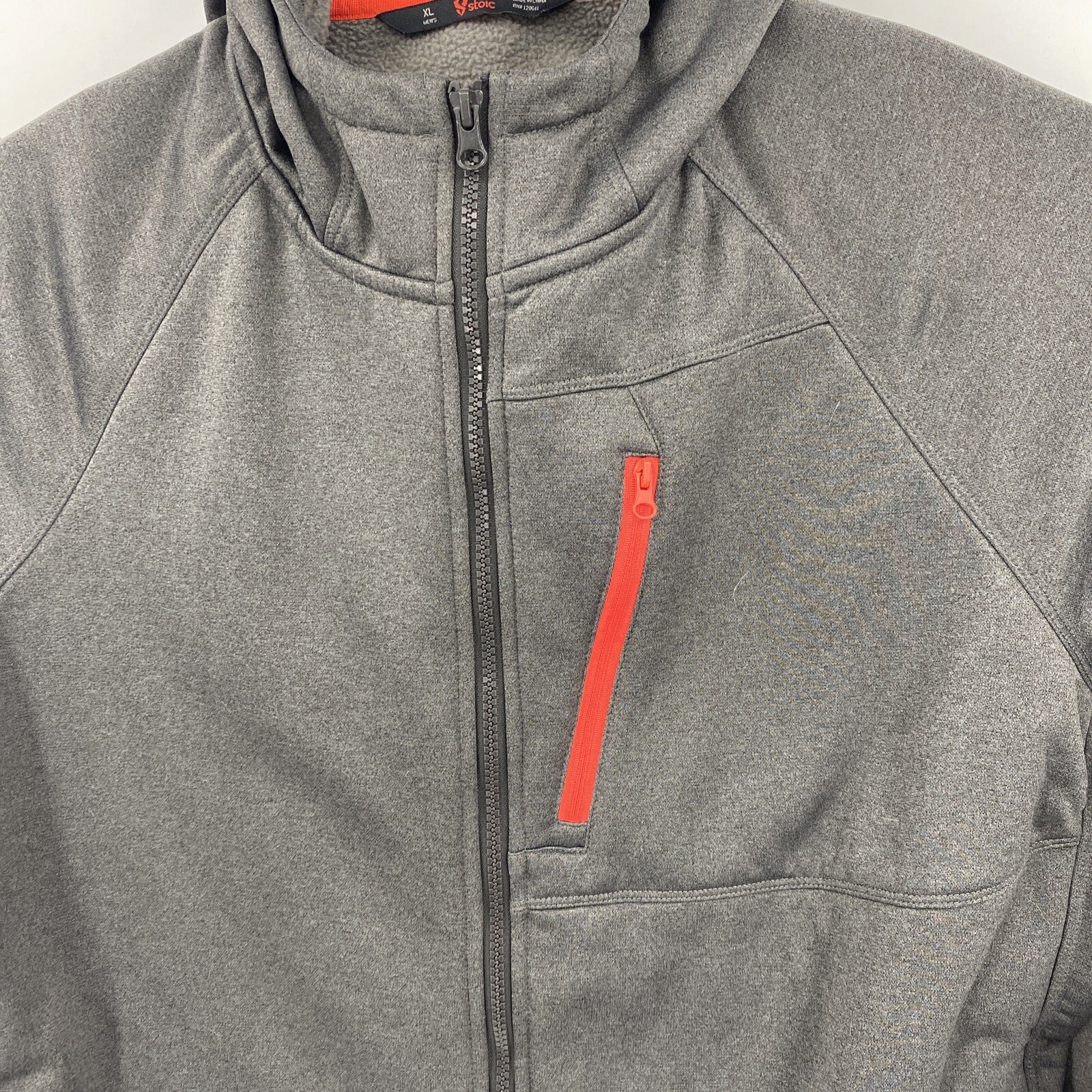 Stoic Full-Zip Hooded Performance Jacket Men's Sz… - image 3