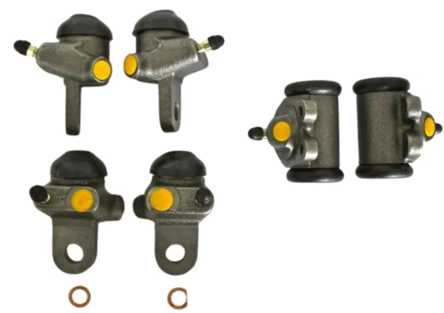 Juego de cilindros de rueda de freno trasero derecho e izquierdo Chrysler 1946-1955 Foto 2 de 4