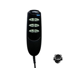 6 Button 5 Pin Remote Control Handset for Electric Drive Medical Hospital Beds