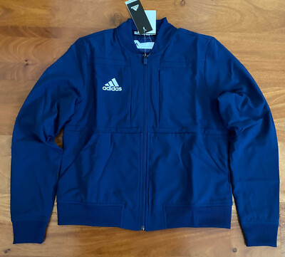 NWT Adidas Women's Urban Bomber Jacket Navy Color size S M