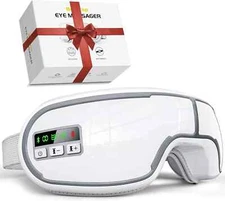 Smart Eye Massager with Heat,Gifts for Women & Men,Migraine Relief,Improve Sleep
