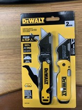 Dewalt Atomic Push And Flip Folding Utility Knife Set DWHT10995
