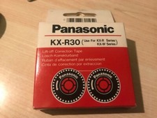Panasonic Correction tape KX-R30, electric typewriters word processors, 2 pieces